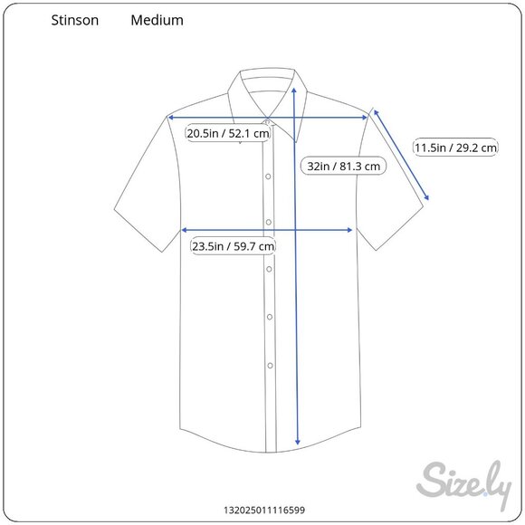 Chancellors Men's Fishing Shirt Light Blue Gingham Short Sleeve Button-Down Pock - Picture 11 of 11